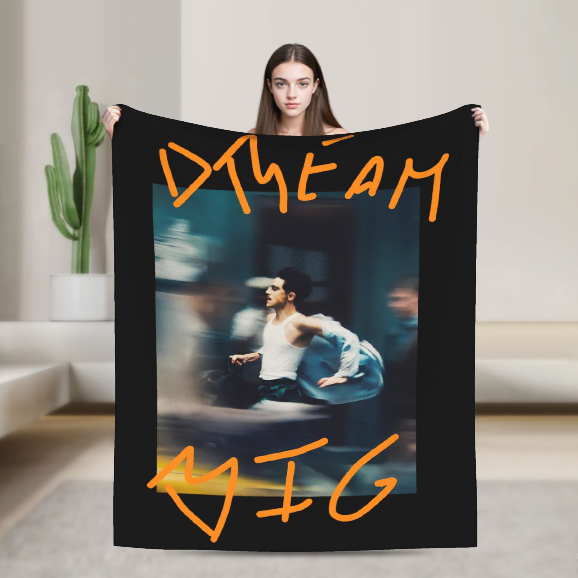 Table Tennis Movie - Marty Supreme Movie Knitted Blankets Table