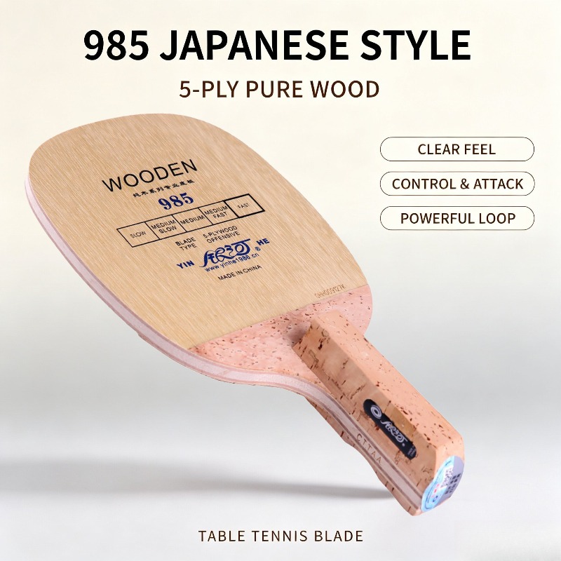 YINHE 985 Japanese Penhold Tab - đánh giá và giá Table Tennis Equipment