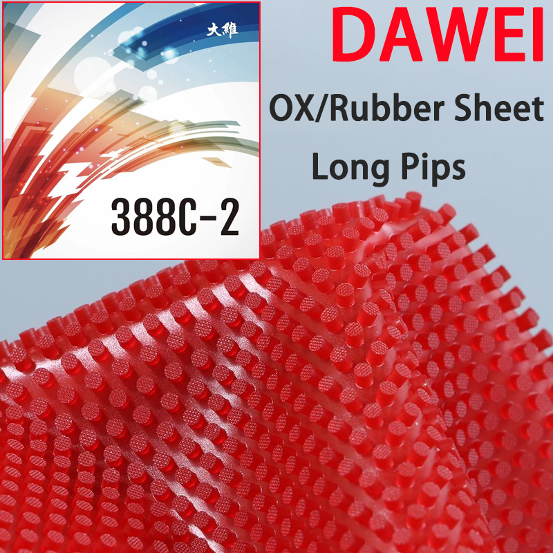 Long Pips OX Dawei 388C-2 Tabl - đánh giá và giá Table Tennis Xiom