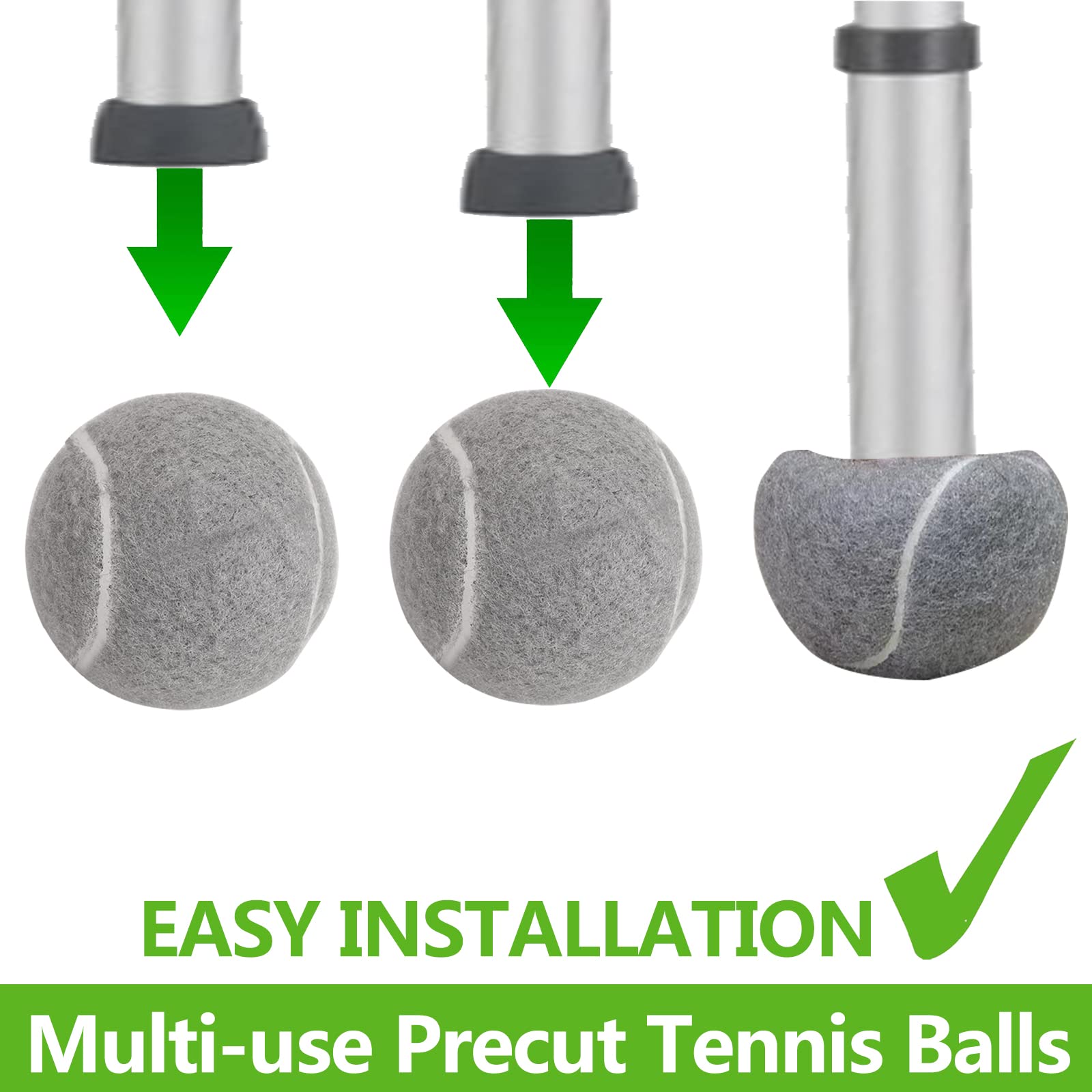 Tennis Ball Chair Leg Caps Ant - đánh giá và giá Table Tennis Footwork