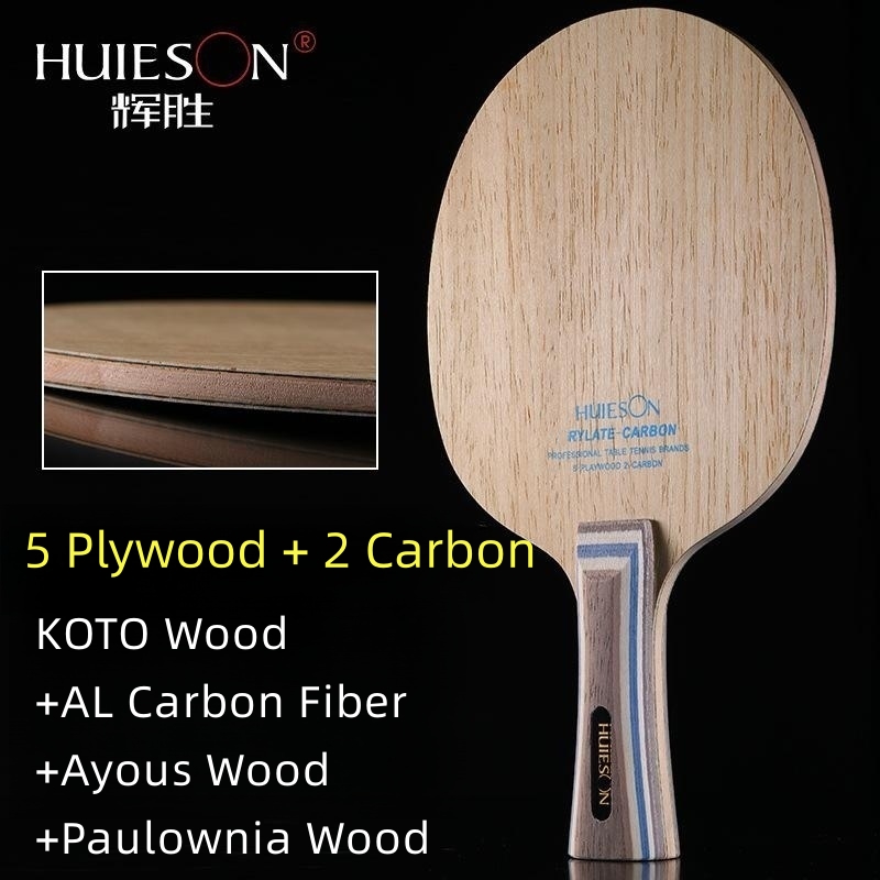 Huieson 5 Plywood 2 Ply AL Car - đánh giá và giá Table Tennis Xiom